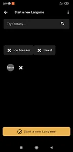 Langame screenshot 1