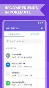 PokeMate - Friends & Clans screenshot 3