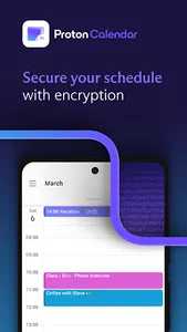 Proton Calendar: Secure Events screenshot 0