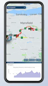 Pelotonia Ride Tracker screenshot 2
