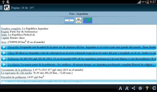 Paises del Mundo screenshot 9