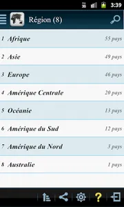 Pays du Monde (+Quiz) screenshot 5