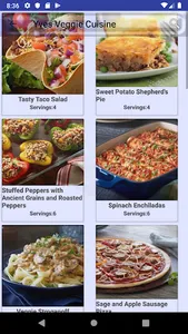 Veggie Recipes screenshot 1