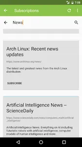 SwipeNews - RSS & News Reader screenshot 6