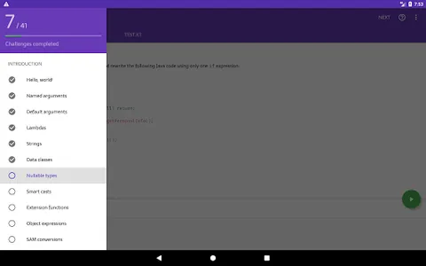 Kotlin Kōans - Learn Kotlin wi screenshot 14