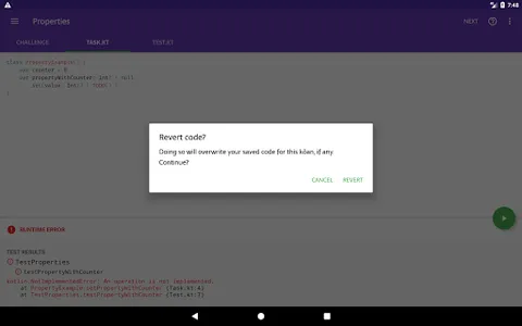 Kotlin Kōans - Learn Kotlin wi screenshot 17