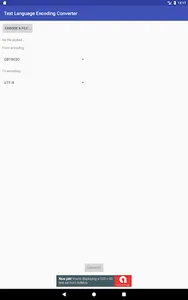 Text Language Encoding Convert screenshot 2