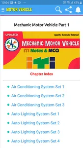 ITI Mech Motor Vehicle MCQs screenshot 2