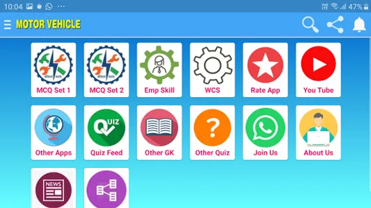 ITI Mech Motor Vehicle MCQs screenshot 9