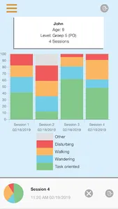 Tijdsteekproef - behaviour obs screenshot 2