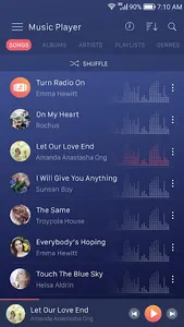 Music player screenshot 10