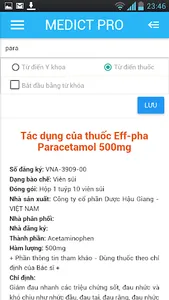 Từ điển Y Khoa - Thuốc screenshot 7