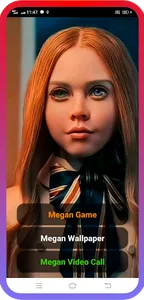 Megan Video Call & Megan Game screenshot 0