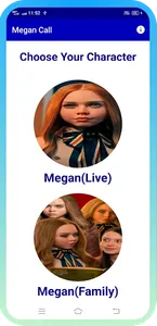 Megan Video Call & Megan Game screenshot 4