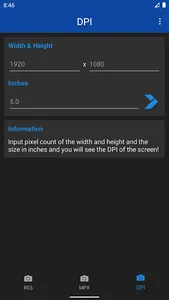 Megapixel Calculator screenshot 5