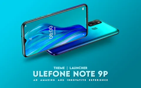 Theme for Ulefone Note 9P screenshot 3