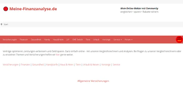 Meine Finanzanalyse screenshot 0