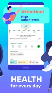 Glucose tracker－Diabetic diary screenshot 3