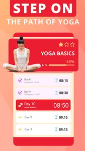 Hatha yoga for beginners screenshot 4