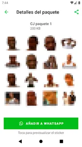 Stickers Memes de CJ screenshot 1