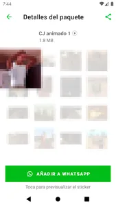Stickers Memes de CJ screenshot 3