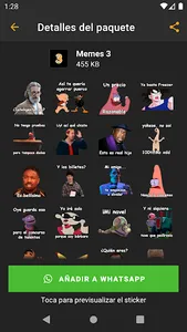 Memes Hub Stickers screenshot 2