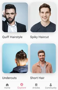 Mens Hairstyles And Haircuts screenshot 2