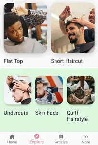 Mens Hairstyles And Haircuts screenshot 9