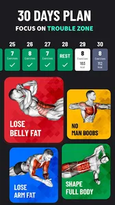 Lose Weight App for Men screenshot 1