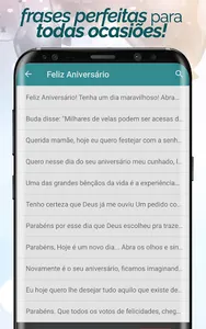 Frases de Aniversário Prontas screenshot 3