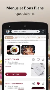 Menu Du Jour MDJ screenshot 2