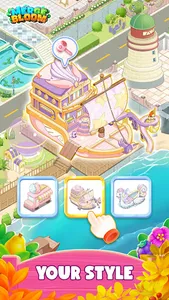 Merge Bloom - Flower Town screenshot 4