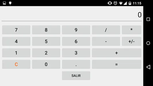 Calculadora para Android screenshot 3