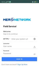 Meronetwork Field Service screenshot 0