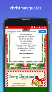 merry christmas eve app screenshot 1