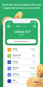 Metau - business wallet screenshot 1