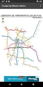 Mexico City Metro Map Offline screenshot 1