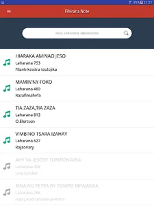 Fihirana Note screenshot 12