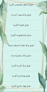 گیاهان و عرقیجات سبحان علوی screenshot 2