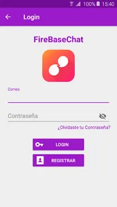 FireBaseChat screenshot 0