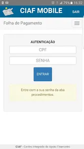 CIAF MOBILE screenshot 0