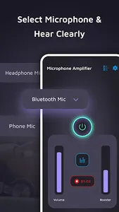 Microphone Booster & Amplifier screenshot 1