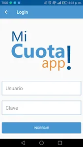 Mi cuota app screenshot 0