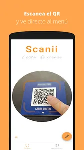 Scanii · Restaurant menu QR screenshot 0