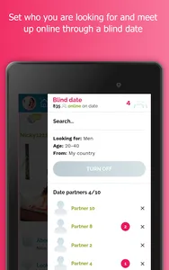 Blindr - Online blind date screenshot 6