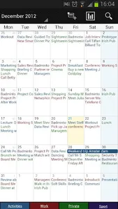 Business Calendar Pro screenshot 2