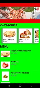 Milan Pizzas screenshot 1