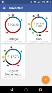 TravelMate Money Manager screenshot 0