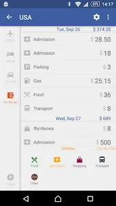 TravelMate Money Manager screenshot 2