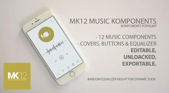 MK12 Music Komponents - KLWP screenshot 1